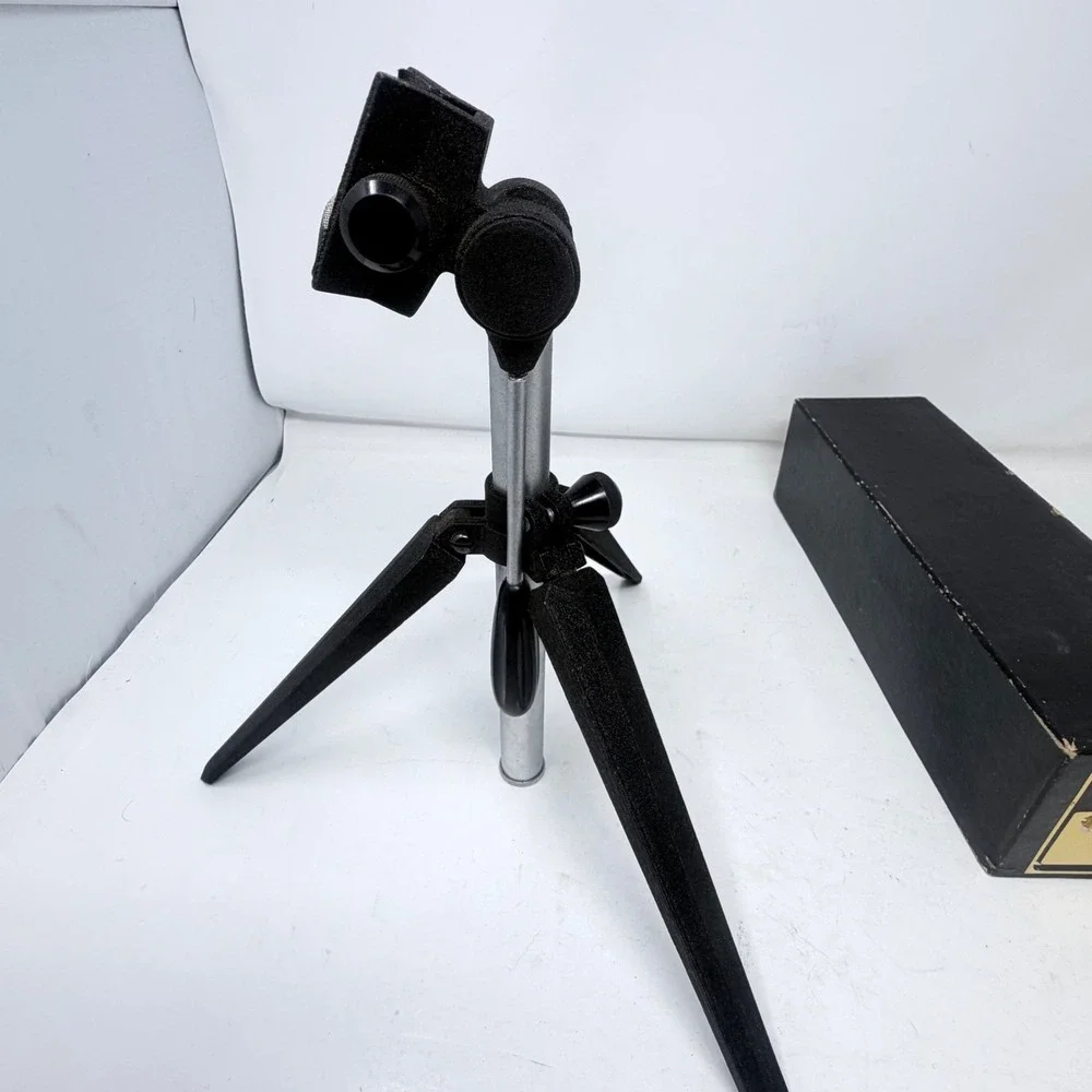 Vintage Bushnell 78-3003 Telescope Tabletop Tripod Made in Japan Metal Mount
